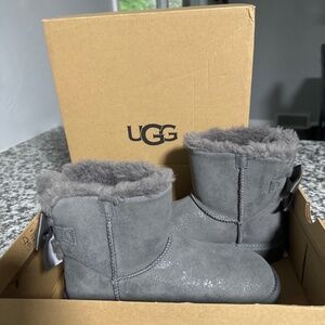 UGG MINI BAILEY BOW GLIMMER Boot